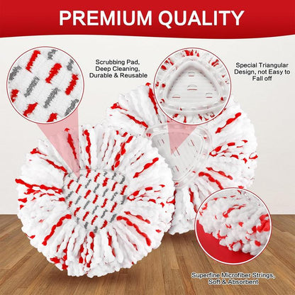 VELA™ ProScrub Spin Mop Head