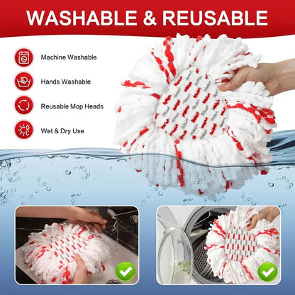 VELA™ ProScrub Spin Mop Head