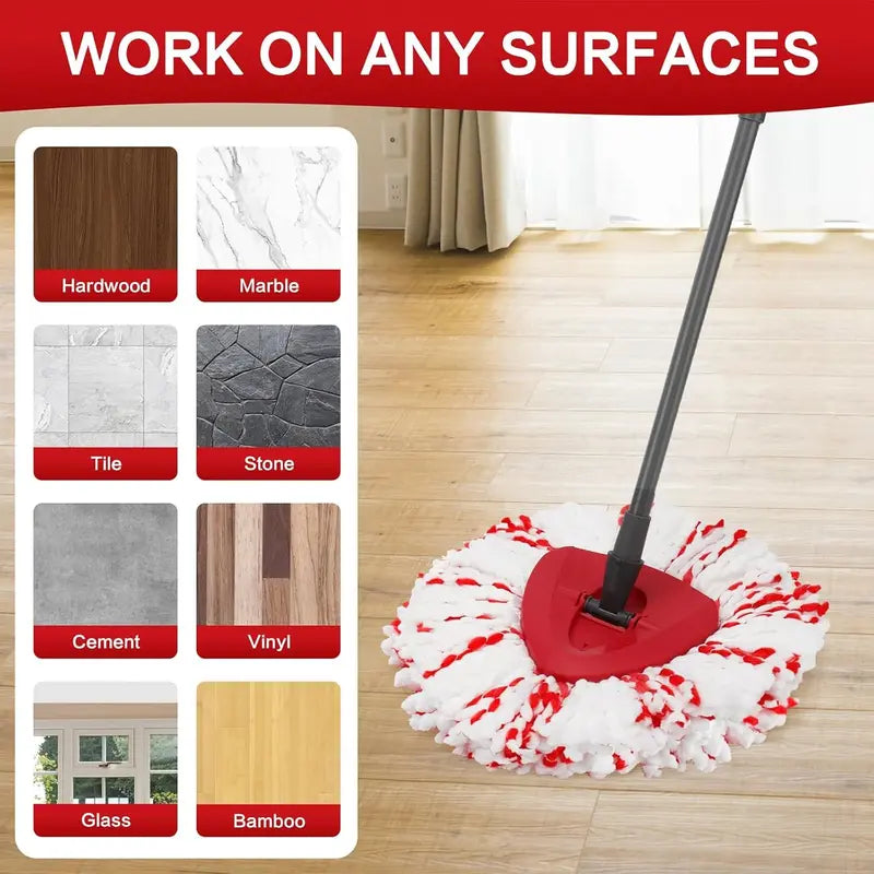 VELA™ ProScrub Spin Mop Head