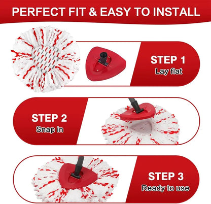 VELA™ ProScrub Spin Mop Head