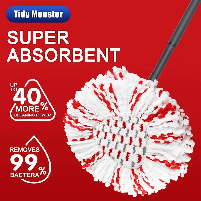 VELA™ ProScrub Spin Mop Head